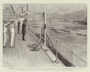 A Funeral Procession at Sea, an Incident during the Naval Manoeuvres